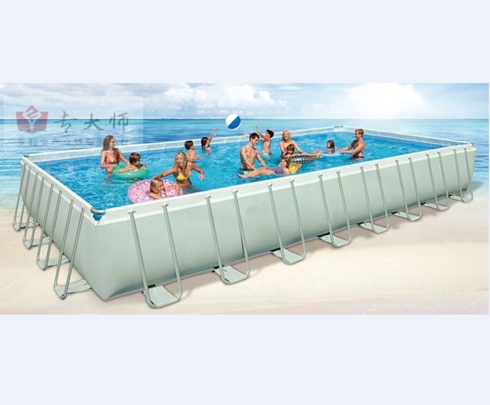 专利交易-多功能泳池；极简式带喷水器泳池；喷水装置一体水池